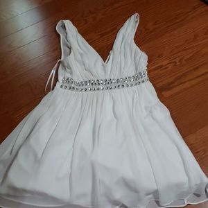 White dress